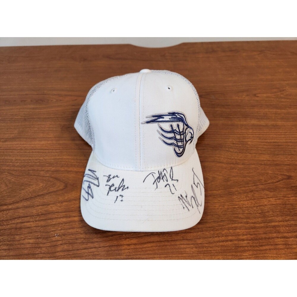 2010 Chesepeake Bayhawks Autographed Major League Lacrosse Fitted Cap Size L/XL
